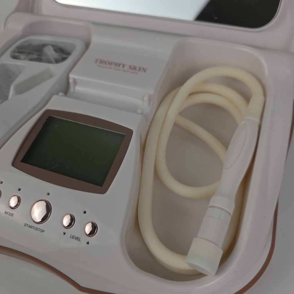 Trophy Skin Microderm MD -Home Microdermabrasion Beauty System TESTED-WORKING