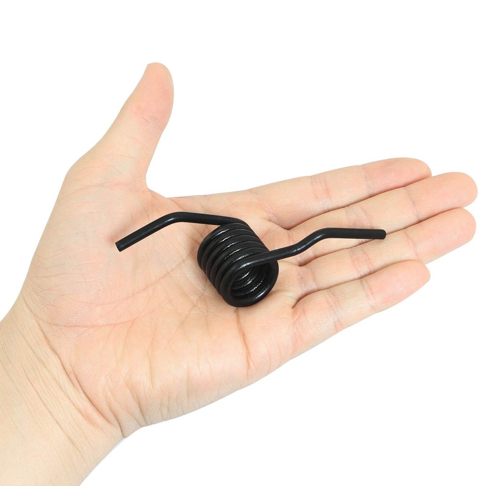 2pcs Hydraulic Jack Handle Spring Torsion Horizontal Black