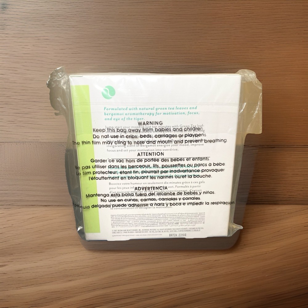 Patchology Moodpatch Perk Up Energizing Tea-Infused Aromatherapy Eye Gels.