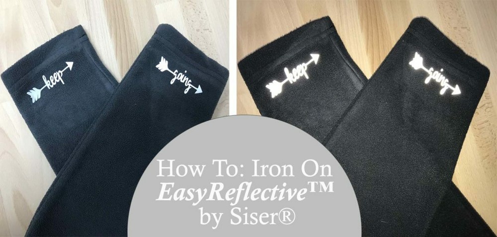 Siser EasyReflective Silver Iron On HTV For T-Shirt 20" *Multiple Lengths*