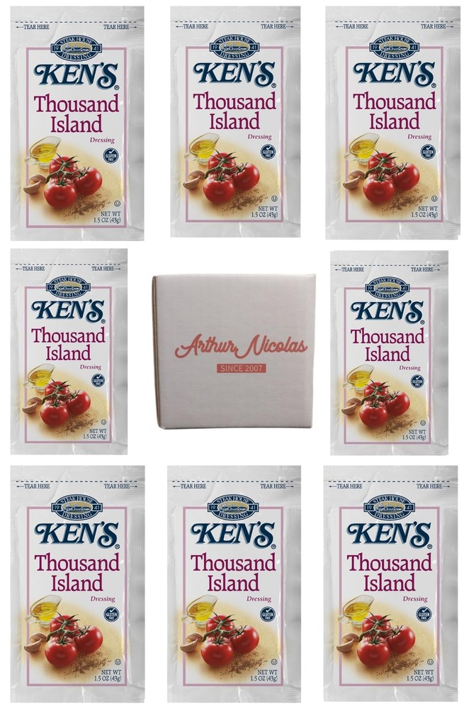 20 Count | Salad Dressing Packets | Individual Single Serve Salad Dressing