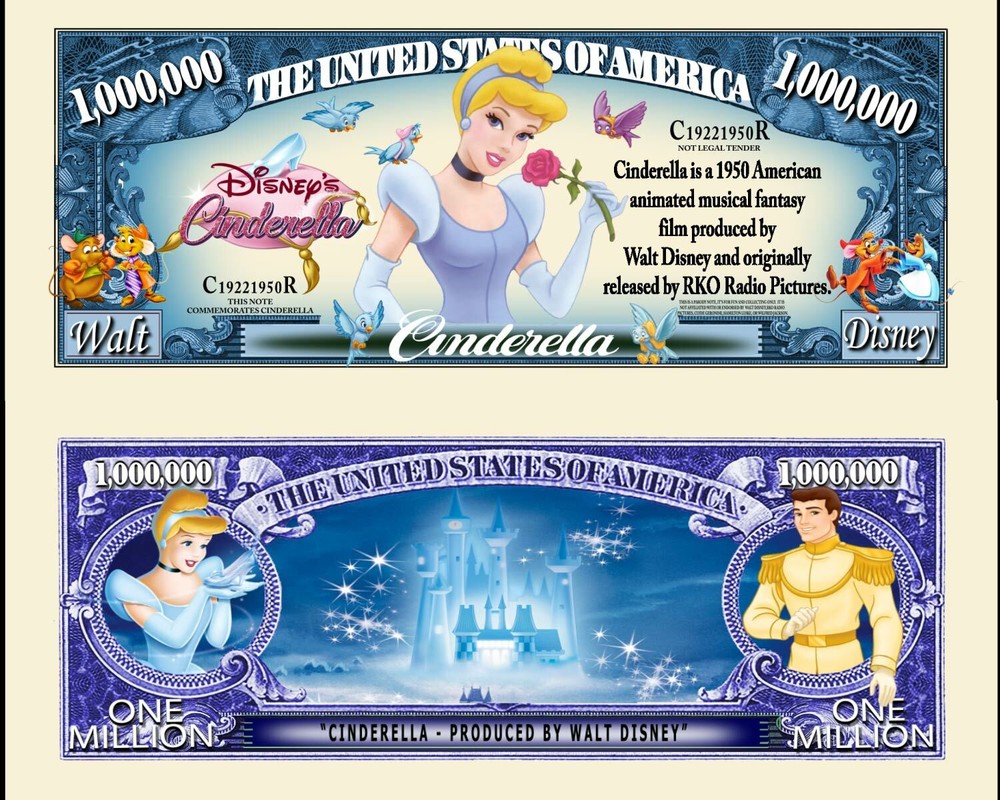 OUR CINDERELLA DOLLAR BILL (25 Bills)
