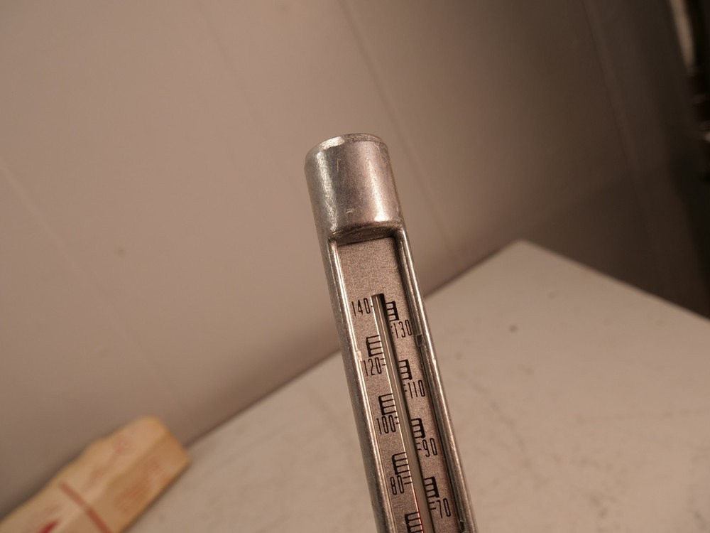 Vintage Dunlap Grain Bin & Soil Thermometer NEW