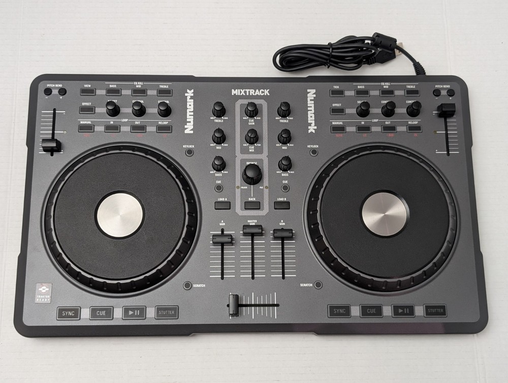 Numark Mixtrack DJ Controller Tested Works With Virtual DJ No Software Included