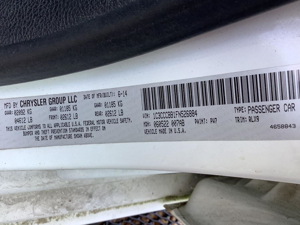 200 2015 Glove Box 4729175