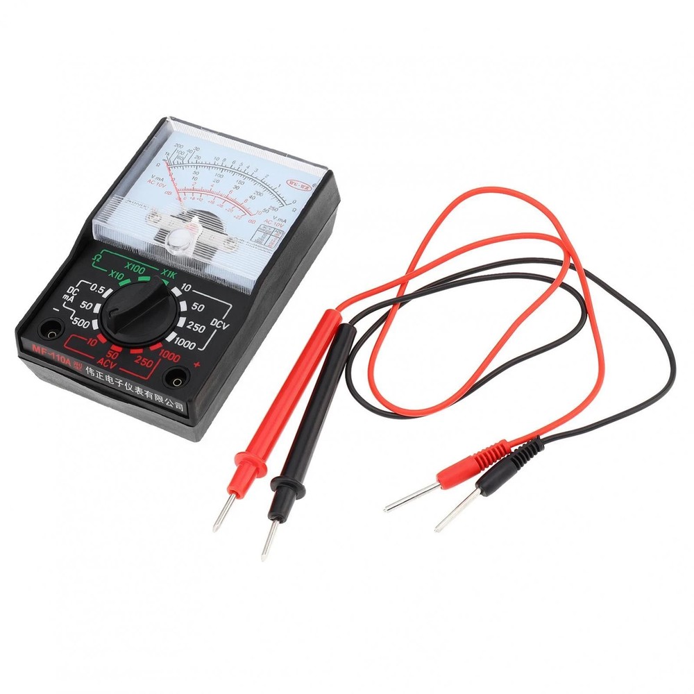 Volt Voltmeter Ammeter Ohmmeter Analog Multimeter Tester Meter AC/DC 1000V/500mA