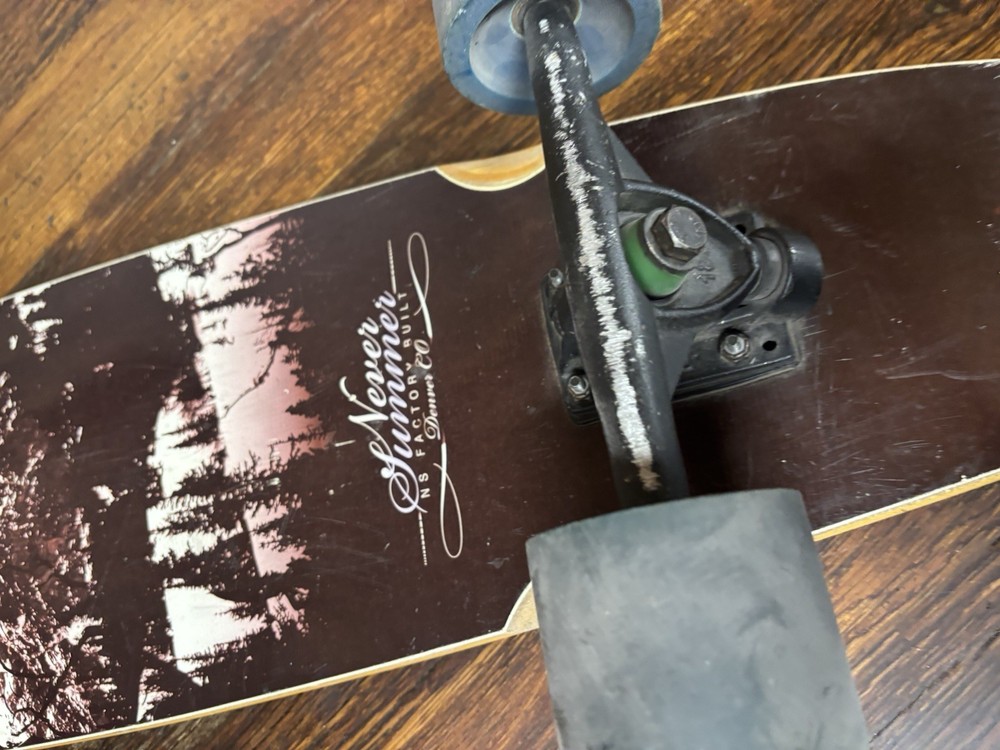 Never Summer Swift Longboard Skateboard 46" Complete