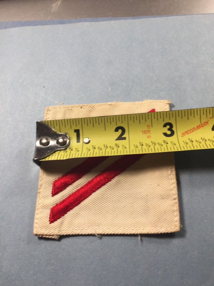 US Navy - Enlisted Rank E-2, Fireman (Red / white)