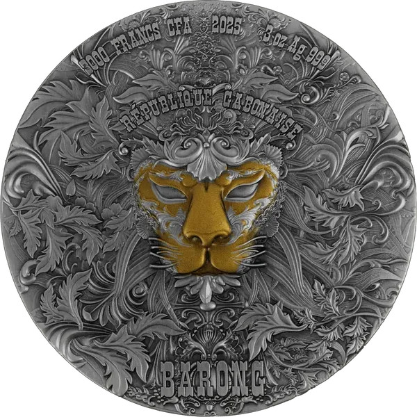2025 Barong and Rangda 3 oz Silver Coin