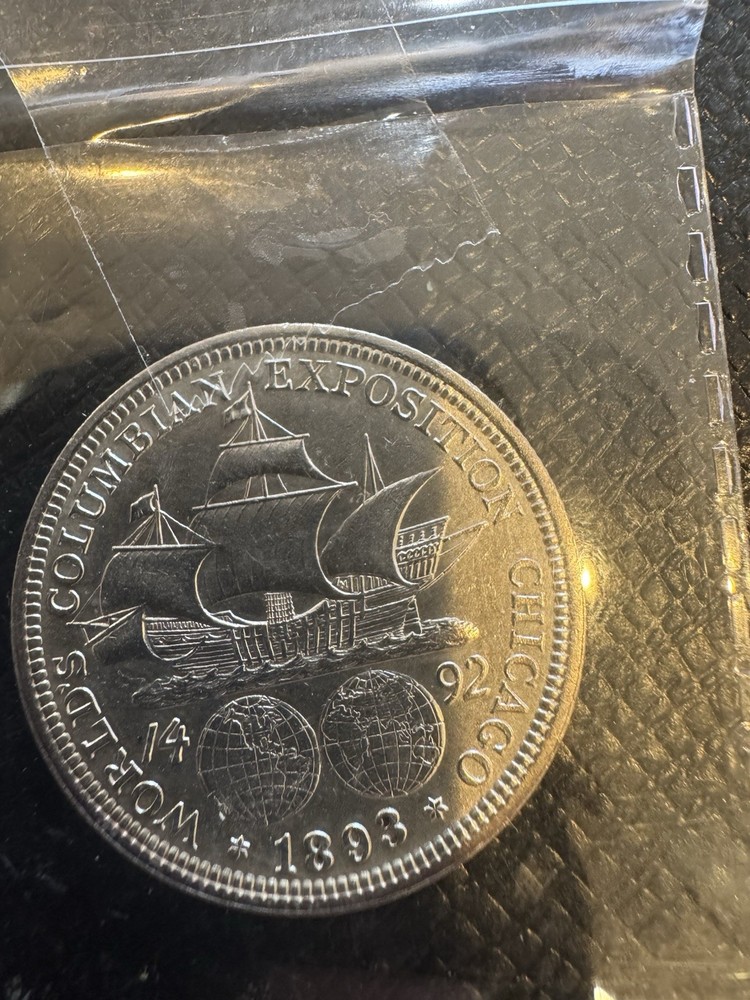 1893 Columbian Exposition Silver Half Dollar Commemorative