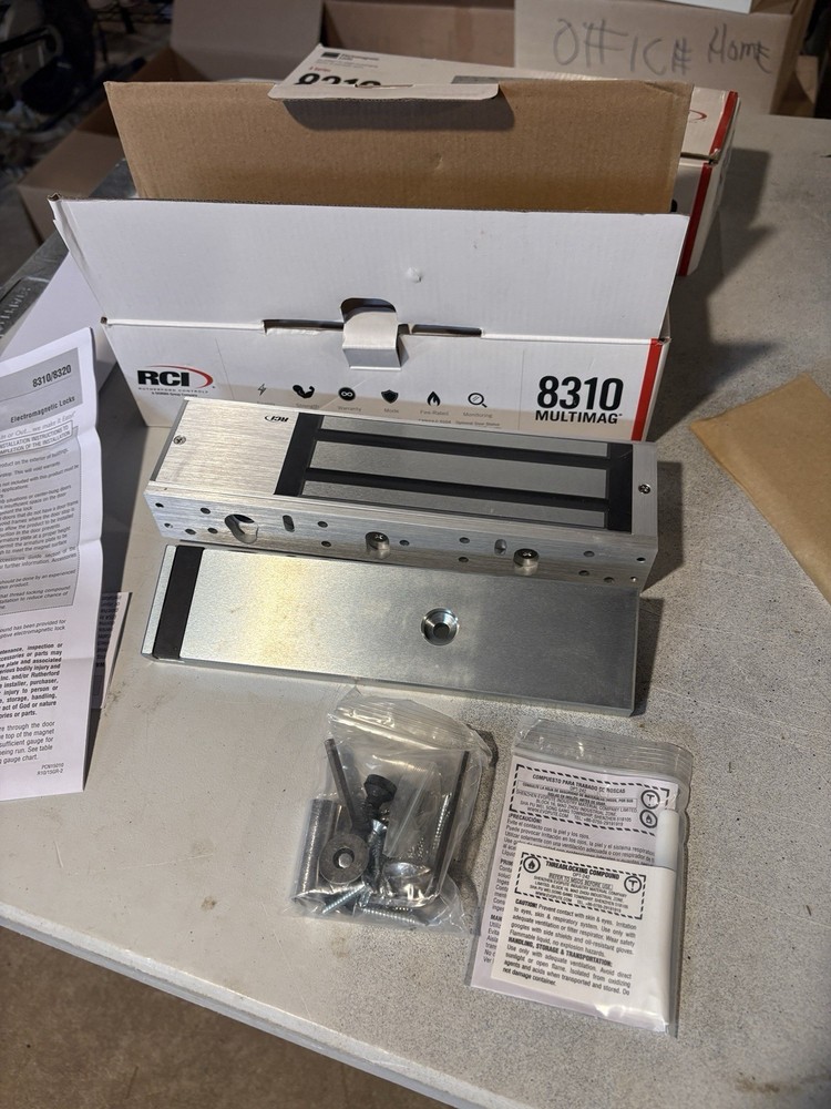 RCI 8310 MultiMag Electromagnetic Lock with Door Status Sensor