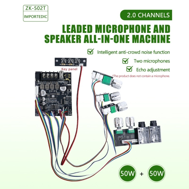 Efficient Power Output Amplifier Board For Multi Device Audios Systems