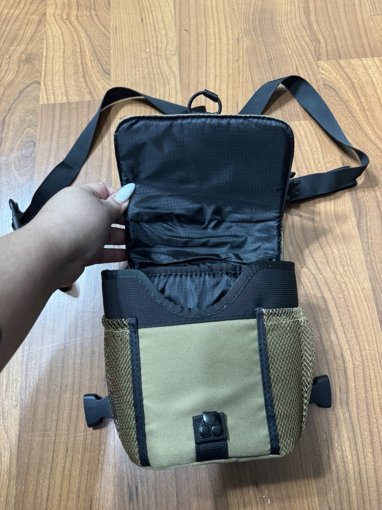 Vortex Optics Binocular Harness Case Tan with Logo, Secure Carrying Accessory