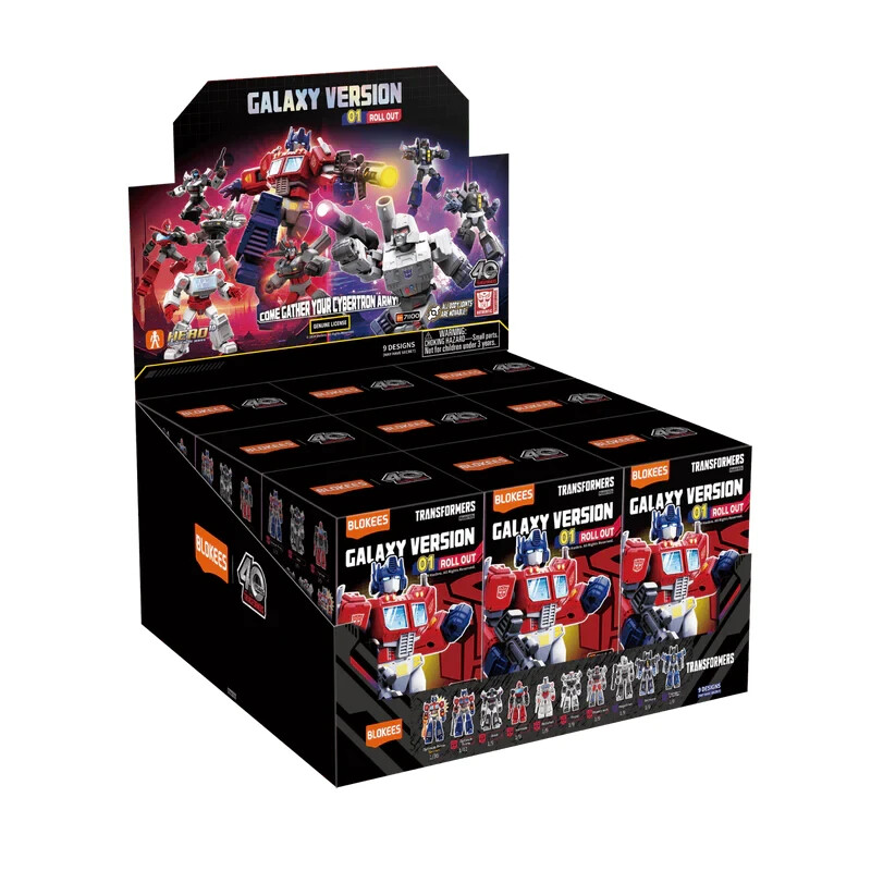 Blokees Transformers Galaxy Version 1 Roll Out - Thundercracker - Figure Model