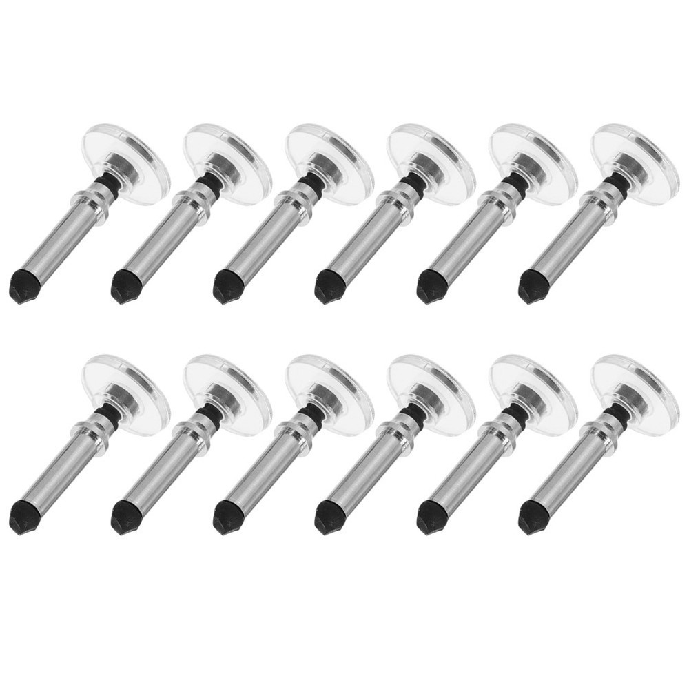12 Pcs Screen Disc Touch Stylus Universal Replacement Tips Pen Travel