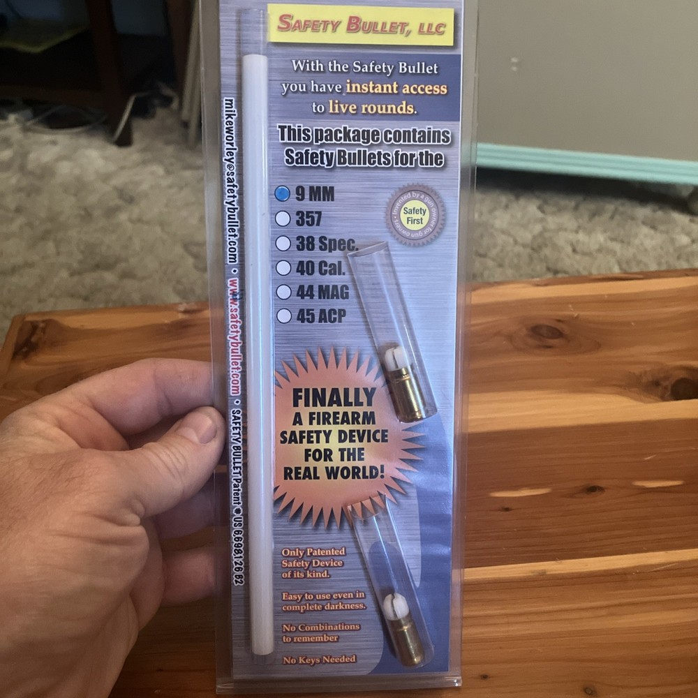Safety Bullet LLC 9mm Safety Device