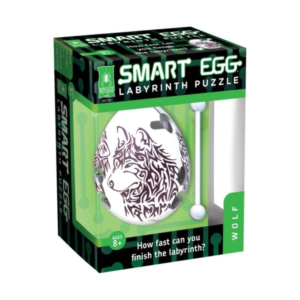 Smart Egg Labyrinth - Wolf - Bepuzzled - Maze Puzzle