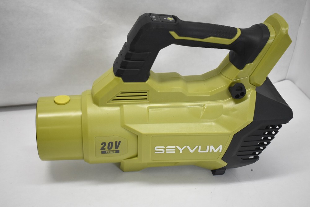 SEYVUM Leaf Blower 20V Cordless Leaf Blower Missing Batteries & Accessories