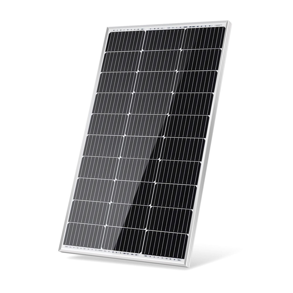 Traver Force 100 Watt 12 Volt 10BB Cell Monocrystalline Solar Panel