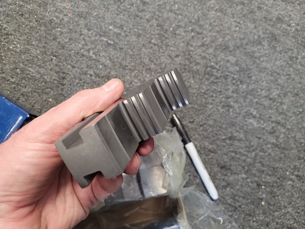 TMX HARD OUTSIDE SOLID JAWS 3-881-312P, FOR 12" SCROLL CHUCK
