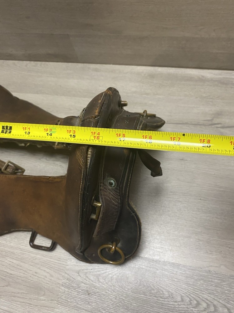 Rare McClellan Calvary Saddle 1902-1908 Authentic! Has Stampes (See Desc)