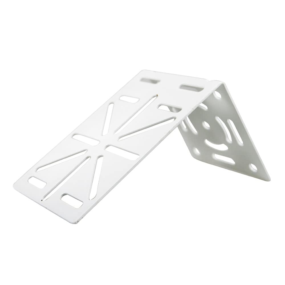 compcctv L-Shape Dome Camera Bracket,Universal Wall Ceiling Mount White