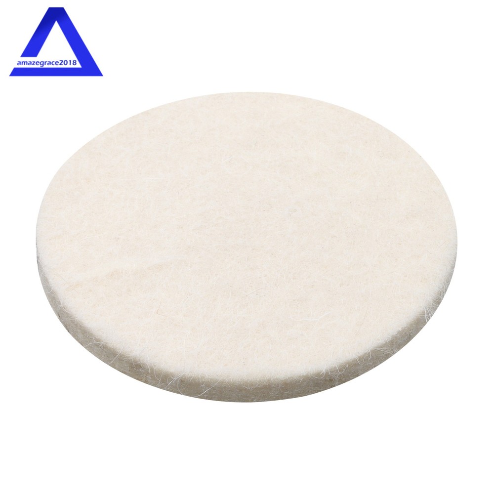 30Pack 2" Compressed Wool Fabric Sanding Discs Buffer Pad Holder w/ 1/4" Shank