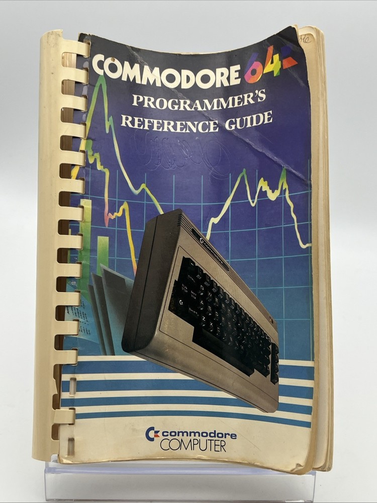 Commodore 64 Programmers Reference Guide CBM 1983 1st Edition 5th Printing Worn
