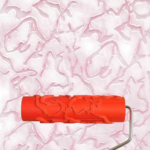 7"DIY Patterned Paint Roller | Decorative Art Texture Roller | Embossing BK094R