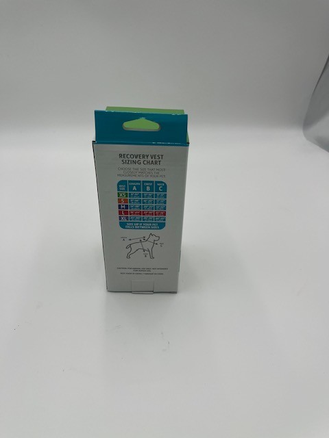 Calm Paws Basics Adjustable Recovery Vest Large Size