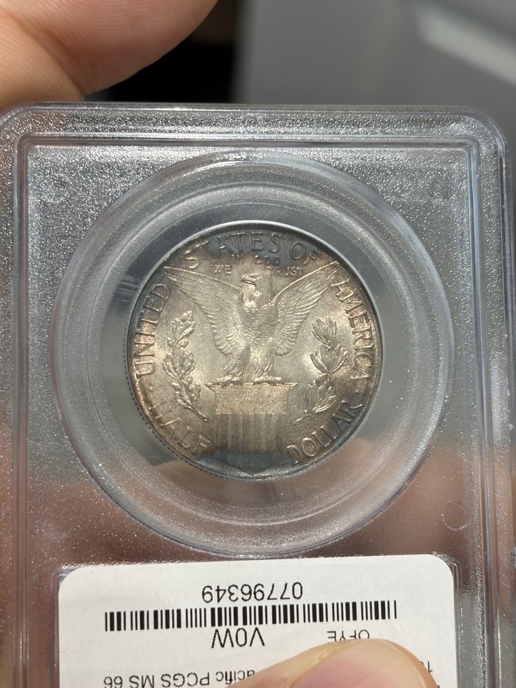 1915-S Panama Pacific Commemorative Half Dollar Silver PCGS MS 66