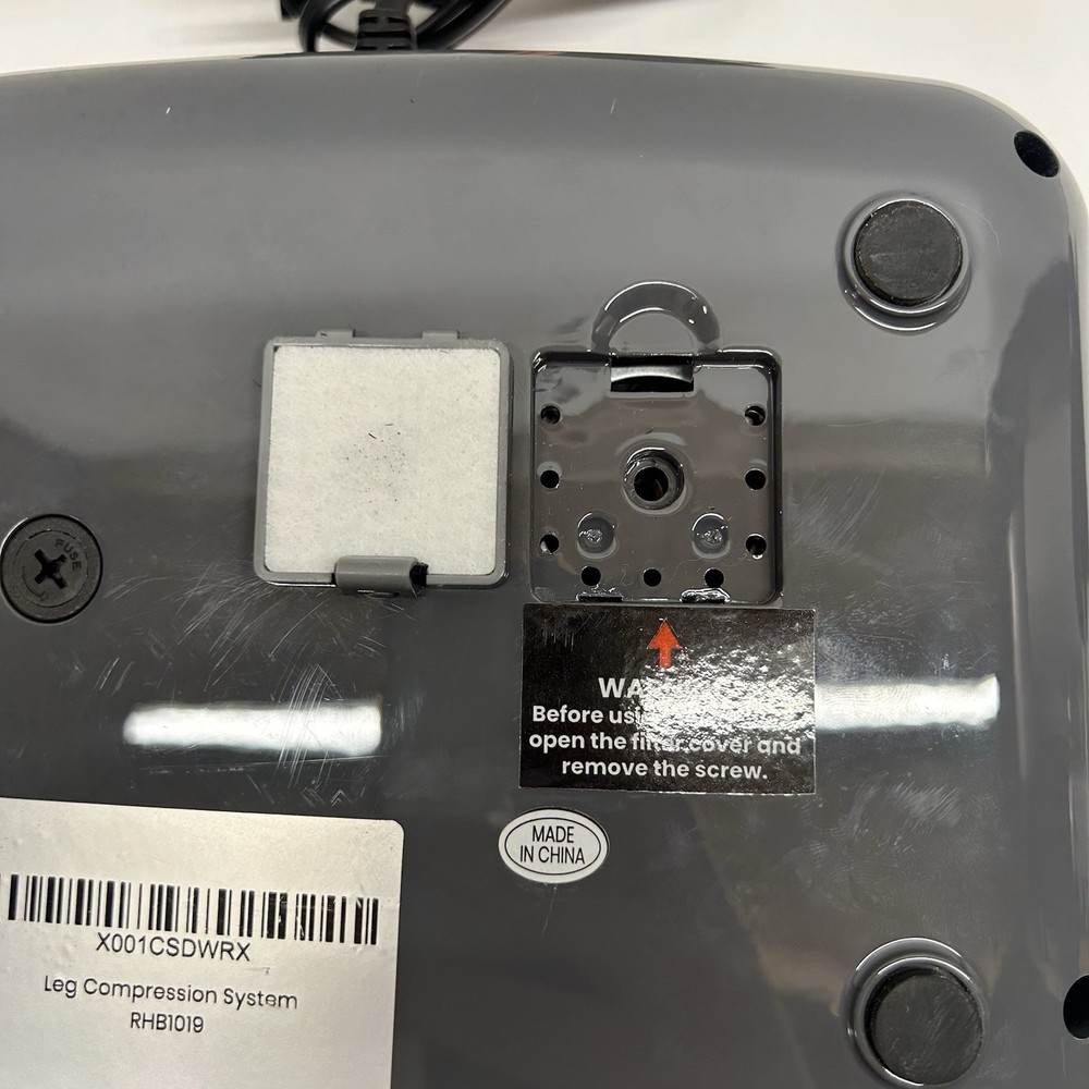 Vive Leg Compression System Pump Black RHB1019 Tested Works