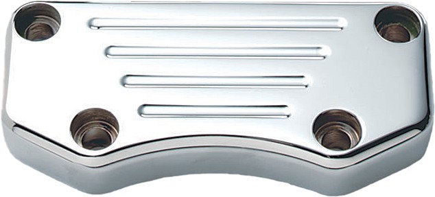 Top Clamp - Color: Black - Style: Bar Mounts, Risers & Compts.