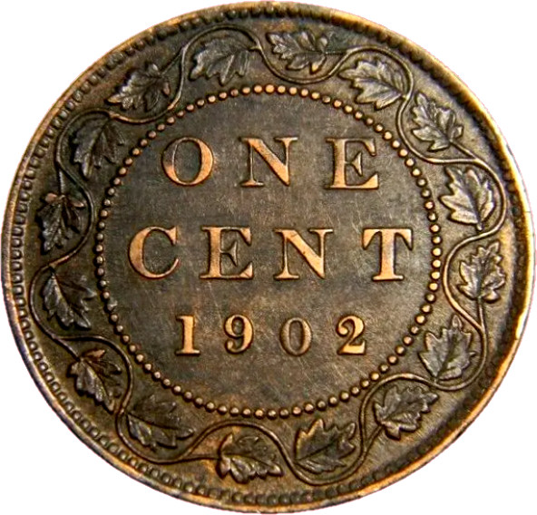Canada 1902 One Cent (02345)