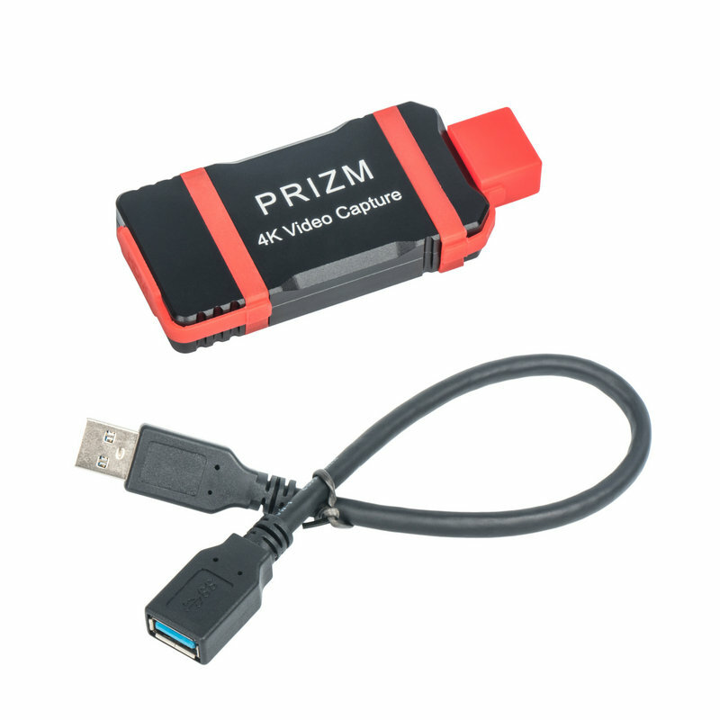 PRIZM Live Streaming Video Capture Adapter 4K Input 4K Output