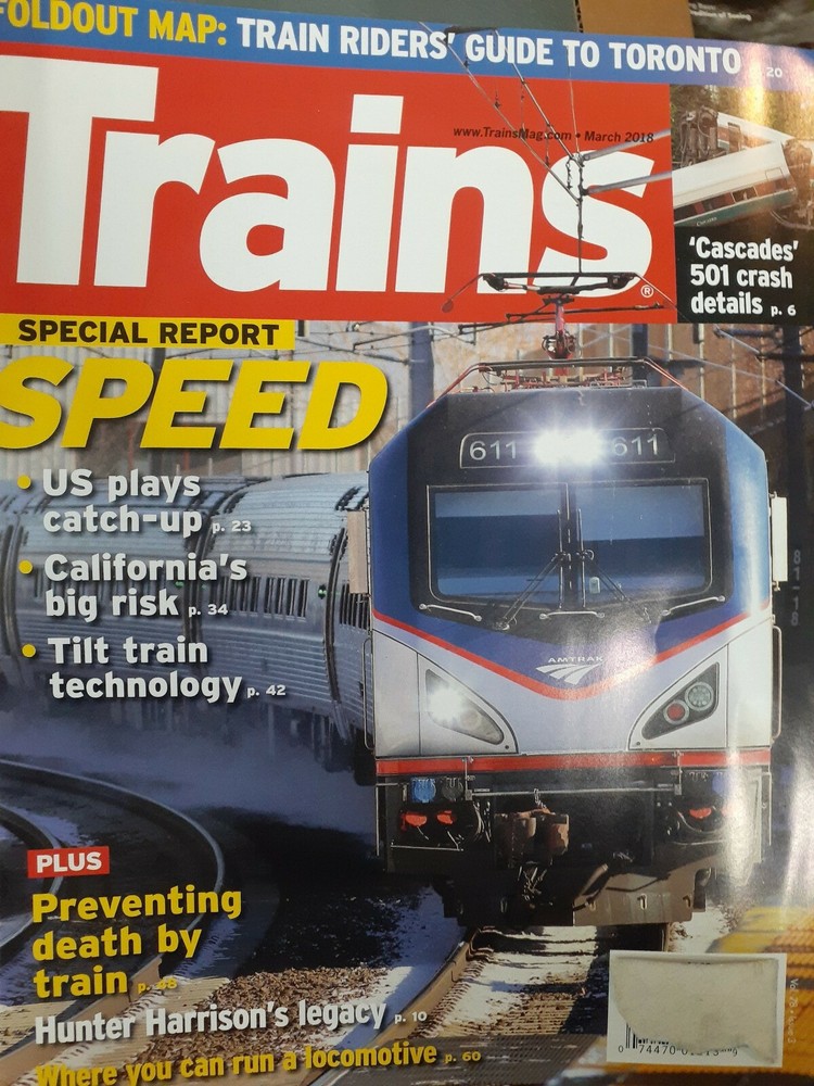 Trains,cascades 501 Crash Details