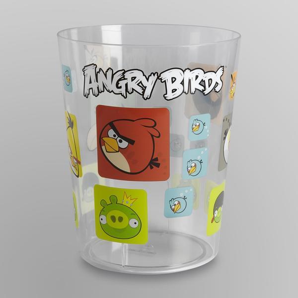 Angry Birds  Plastic WasteBasket / Garbage Can Trash can