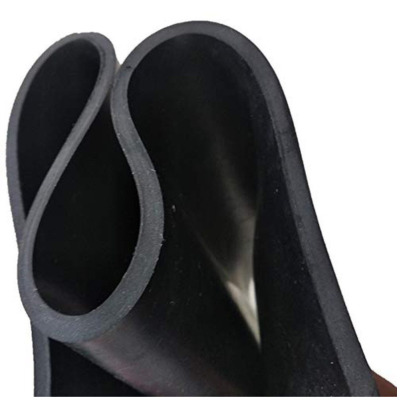 Solid Rubber Strip,Sheets,Rolls 1/4" (.250") Thick X 1" Wide X 60" Long, Thick N