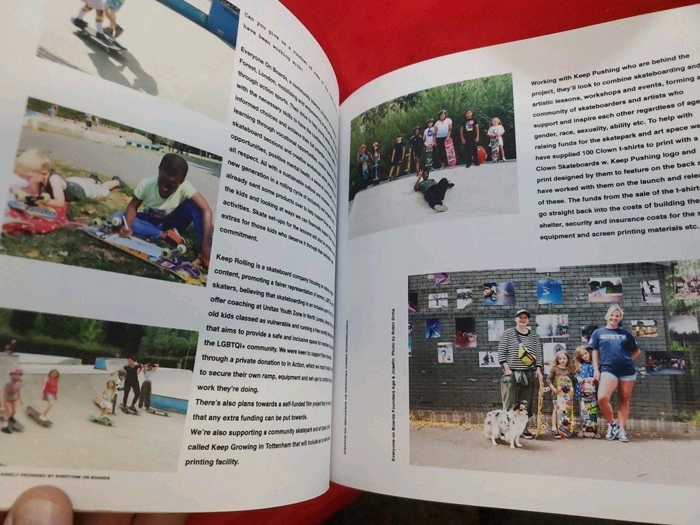 Clown Skateboards Book 01 RARE HTF