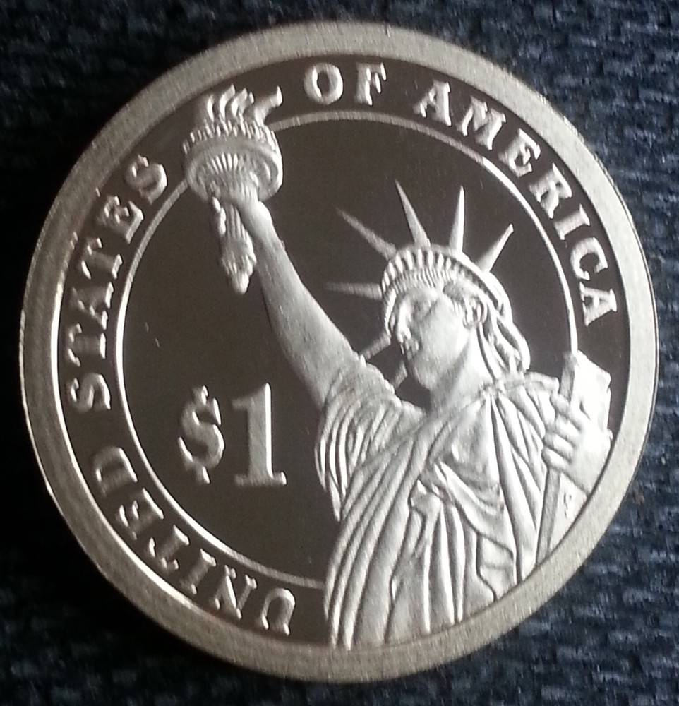 2014 S Warren Harding Presidential Proof Dollar