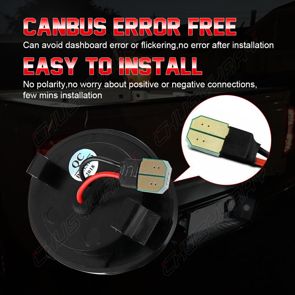 LED License Plate Light Lamp Assembly Replacement For 1991-2004 Ford Explorer