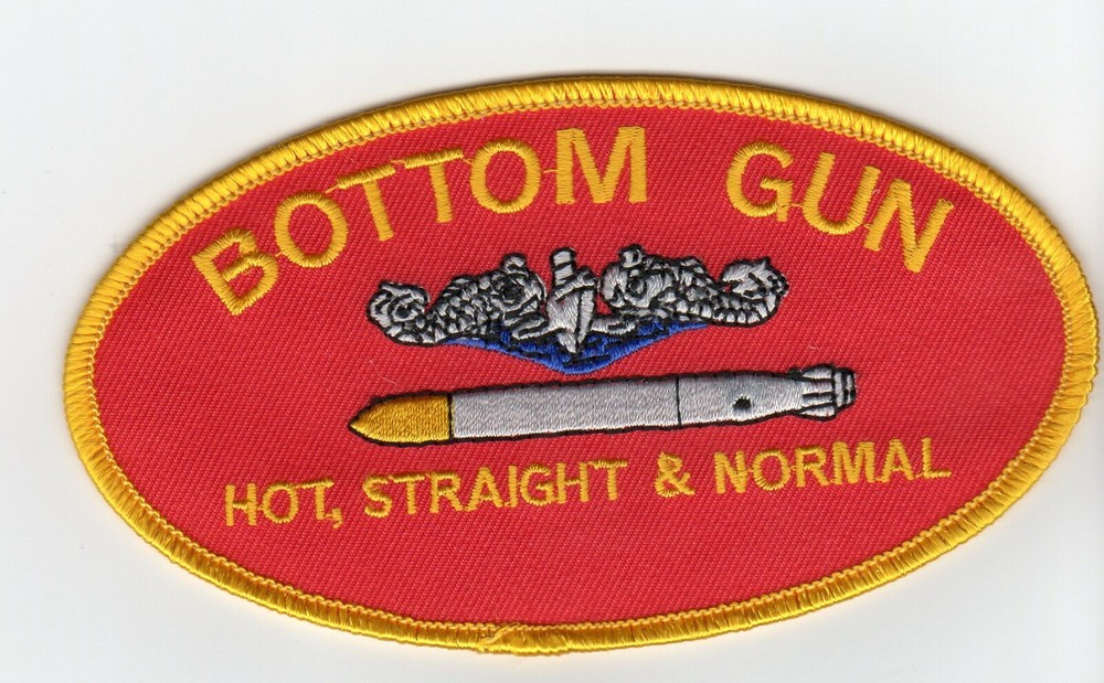 Bottom Gun - Hot Straight & Normal - 5 x 3 in EonT - c7028