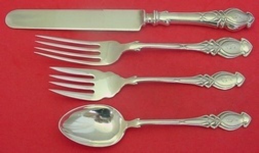 Nineteen O Nine by Mayer Sterling Silver Regular Size Place Setting(s) 4pc
