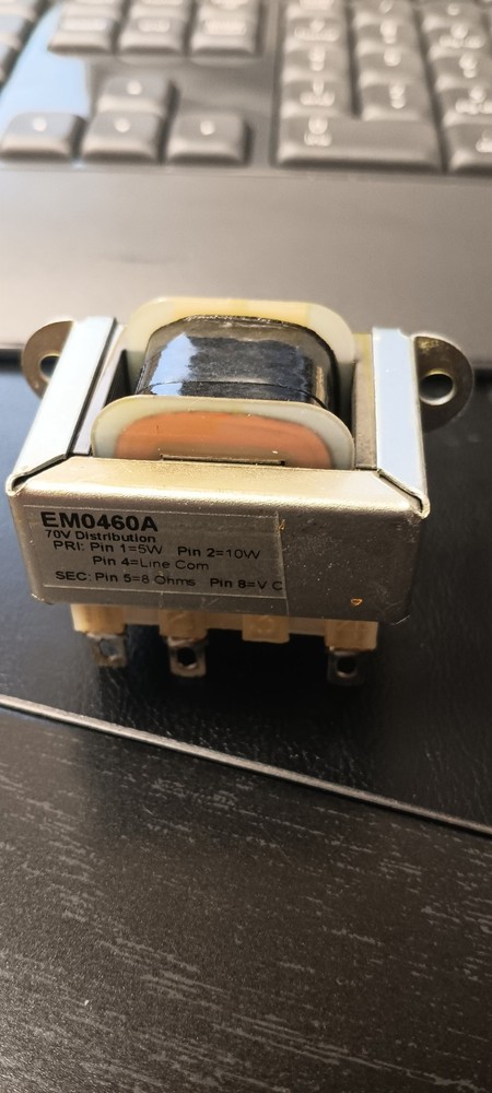 EM0460A 70V Distribution Module – 70V Audio Distribution Module – NEW