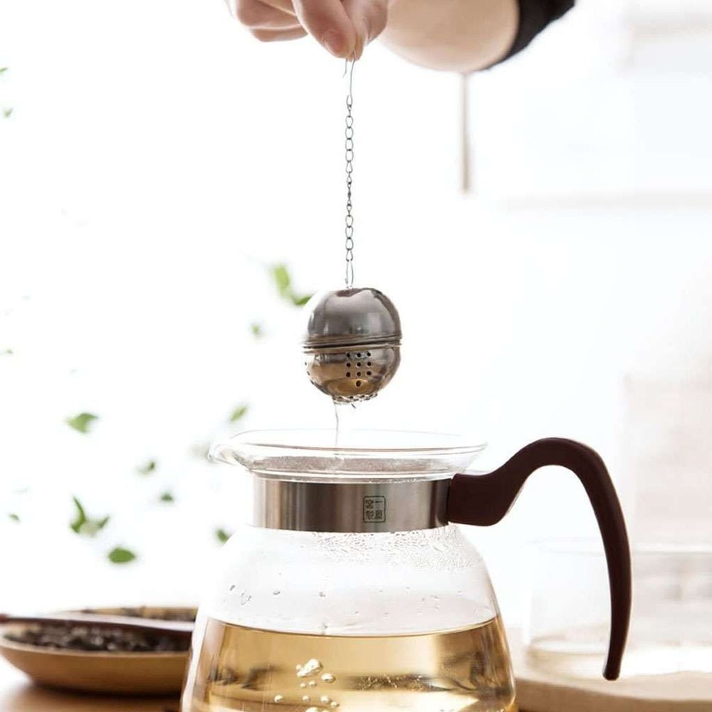 3 Pcs Tea Infuser Ball Mesh Loose Leaf Strainer Stainless Steel Secure Locking