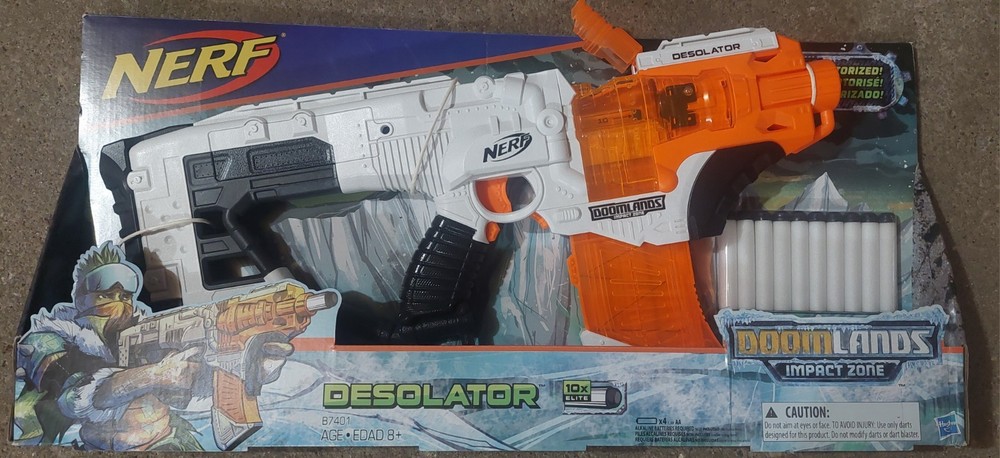 New Nerf Doomsland Desolator Blaster