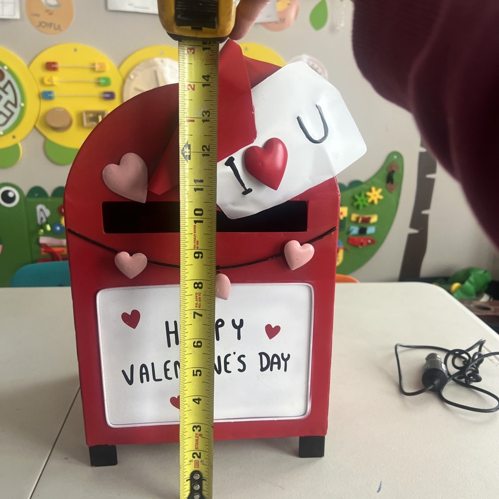 Metal Valentine Mailbox Decor