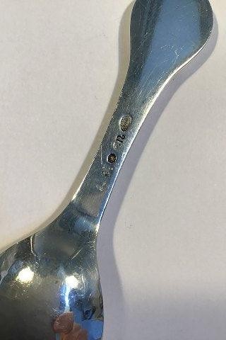 Evald Nielsen No 12 Silver Sugar Spoon (large)