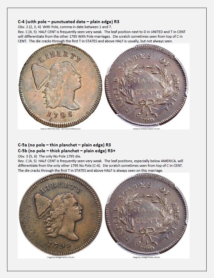 U.S. Half Cents 1793-1857 Variety Identification Guide, by Robert Powers