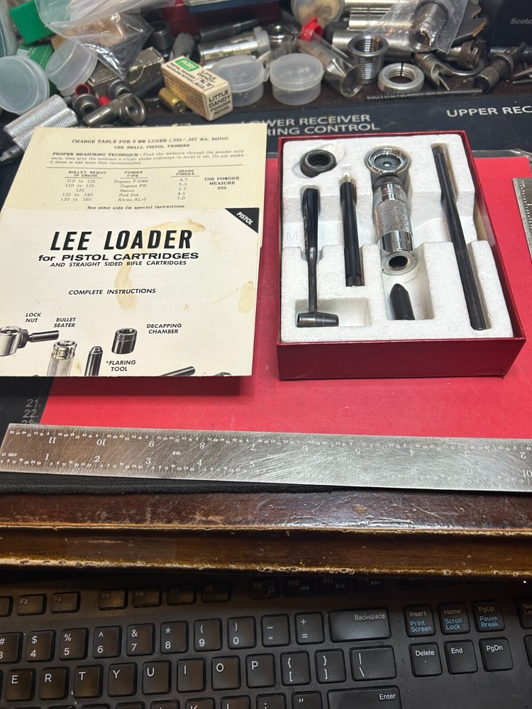 Vintage Lee Loader 9 mm Luger + Flaring Tool